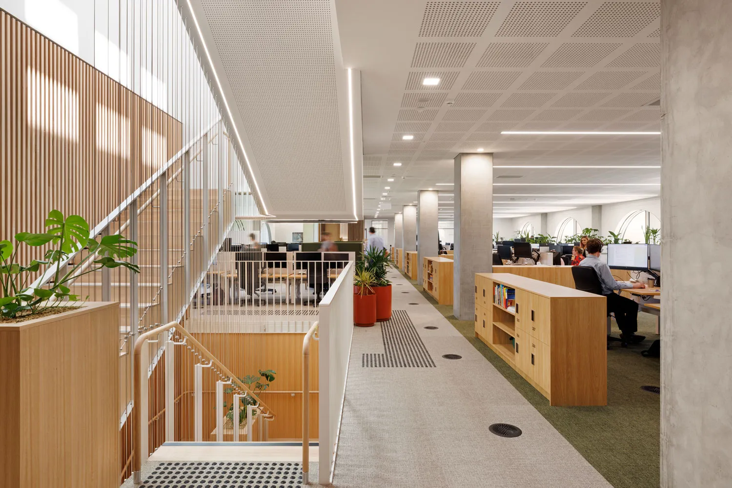 Maribyrnong Civic Centre access floor installation
